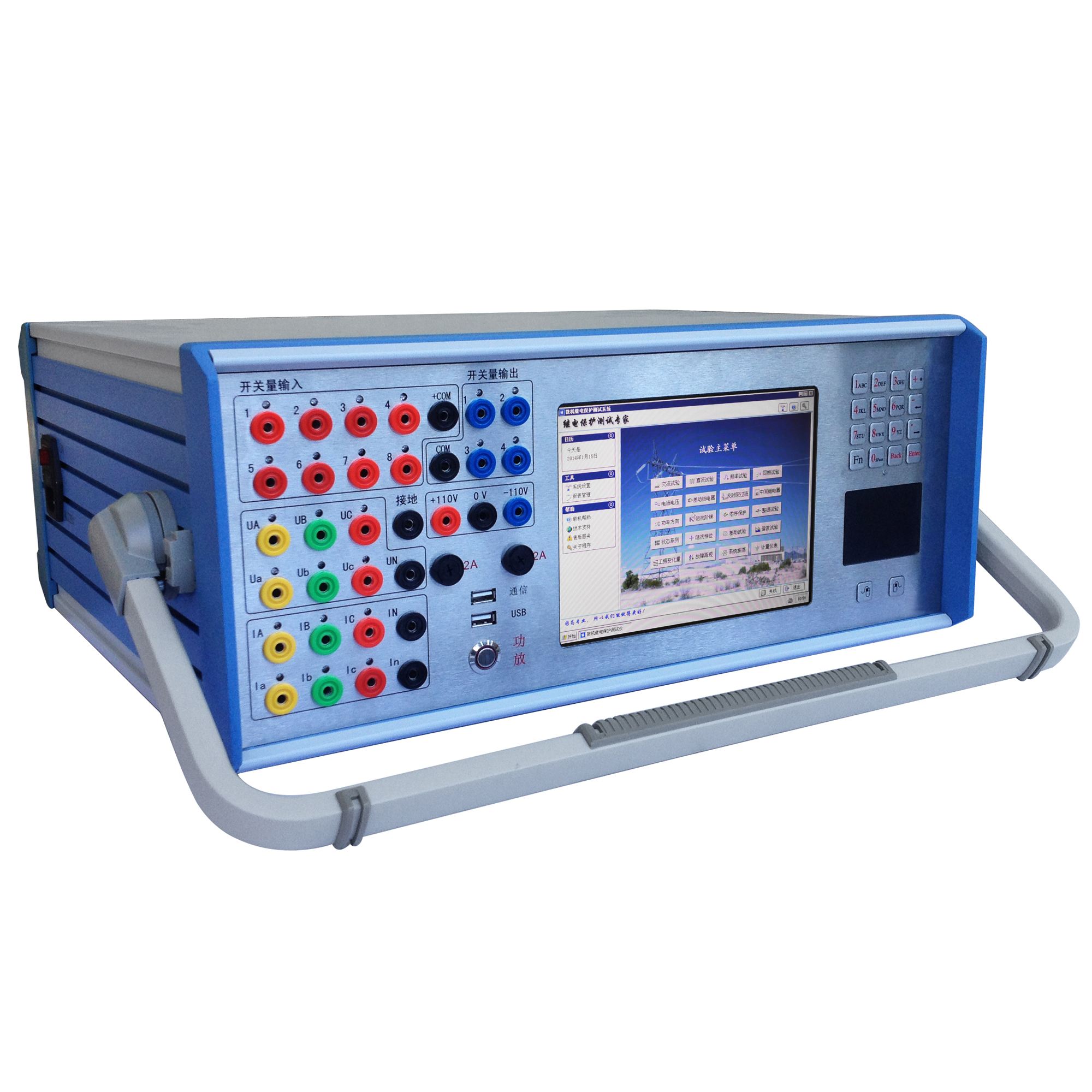 六相微機繼電保護測試儀-揚州達瑞(圖1)